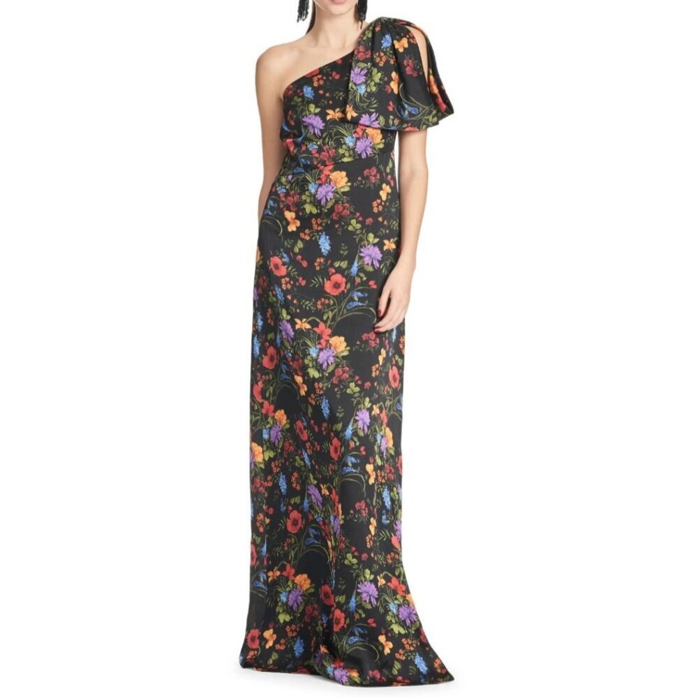 NWT | Sachin Babi Chelsea One-Shoulder Gown | Sz 22W